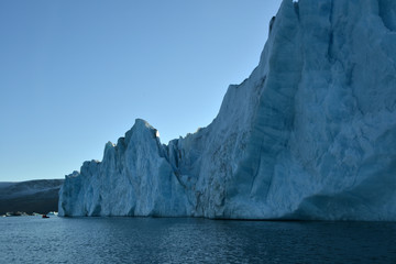Fototapeta na wymiar Arctic glacier, Novaya Zemlya, Russia