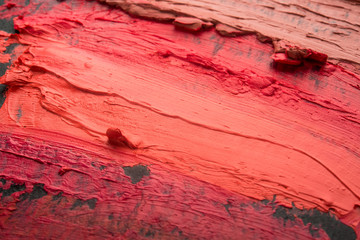 Fototapeta na wymiar Smudged colourful lipstick background