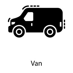  Van Transport Vector 