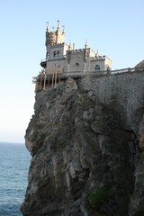 castle on the cliff