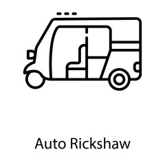  Auto Rickshaw Vector 