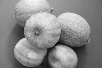 Still life lemon fruits
