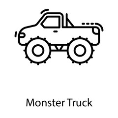  Monster Truck Vector 