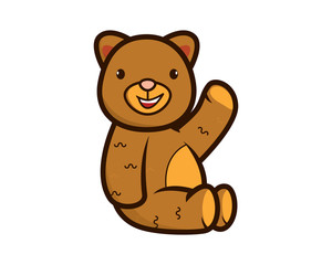 Cute and Attractive Teddy Bear Illustration