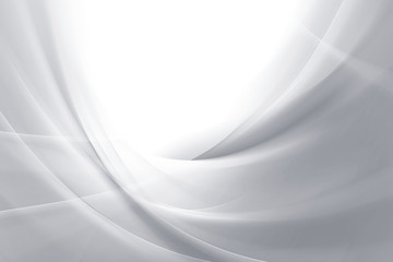 Awesome white and grey background. Futuristic motion backdrop.