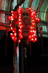 lanterns in chinese temple