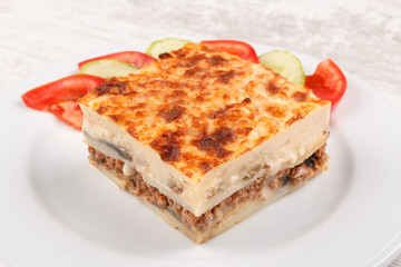 Traditional Greek Moussakas
