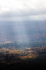 Fototapeta premium 【山梨県 河口湖】河口湖の天使の階段