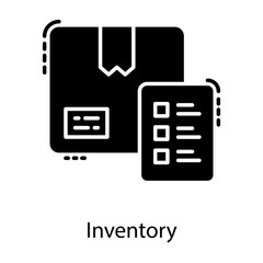  Inventory Solid Vector 