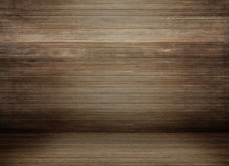 Naklejka premium Empty wooden table for design