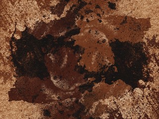 grunge brown color pattern background