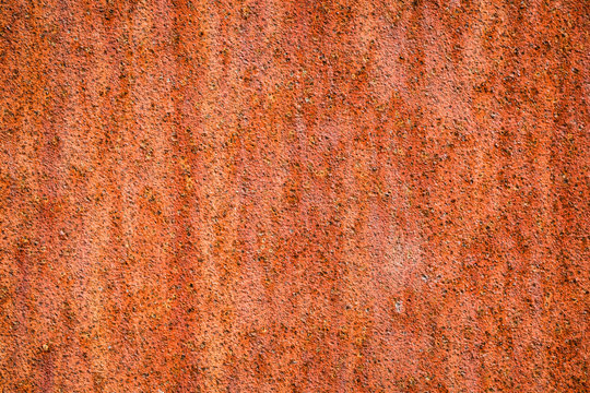 Rusty rough weathering (cor-ten) steel texture