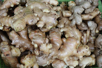 Ginger in the rural market.   