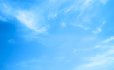 blue sky with beautiful natural white clouds