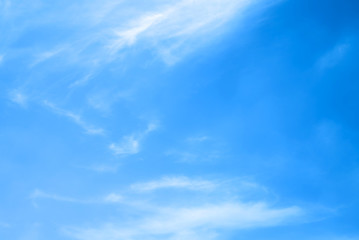 blue sky with beautiful natural white clouds