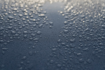 rain drops texture grey light