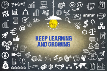 Keep learning and growing