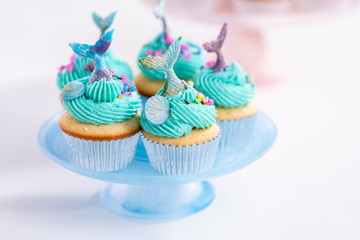 Mermaid cupcakes