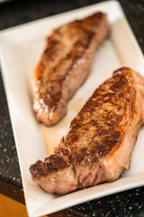 New York strip steak