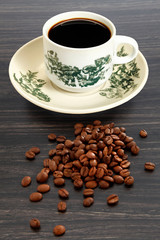 Traditional Kopi O commonly served in Malaysia and Singapore.