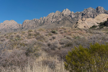 Organ Mountains in New Mexico.