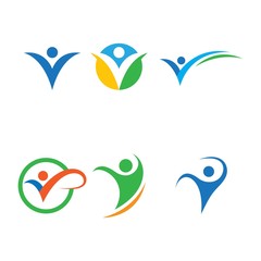 Obraz premium Healthy Life Logo