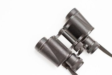 binoculars isolated on white background