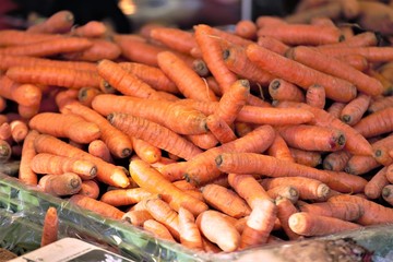 carrots on market