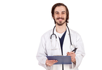 Fototapeta premium portrait of a young doctor