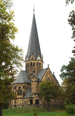 Thale, Sankt Petri Kirche im Stadtpark