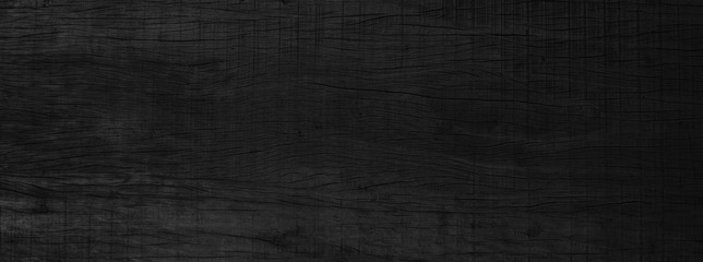 Wood black background. Dark Wooden surface, Top of table, Floor, wall or wallpaper blank for design