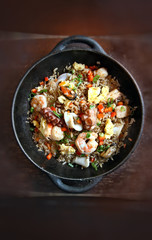chaufa rice, classic of Peruvian cuisine