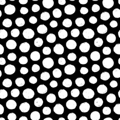 Hand-drawn polka dot seamless pattern. - 306559036