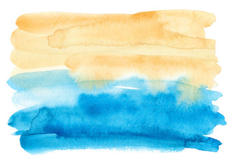 Hand-painted abstract watercolor background.
