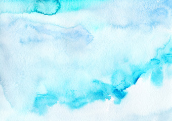 Hand-painted abstract watercolor texture.  - 306561876