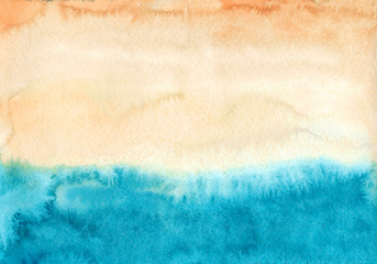 Hand-painted abstract watercolor texture.  - 306561899