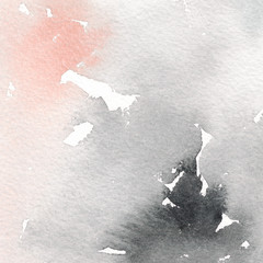 Hand-painted abstract watercolor texture.  - 306562673