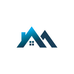 real estate housing logo design