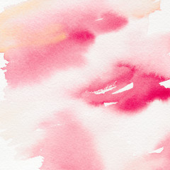 Hand-painted abstract watercolor texture. 