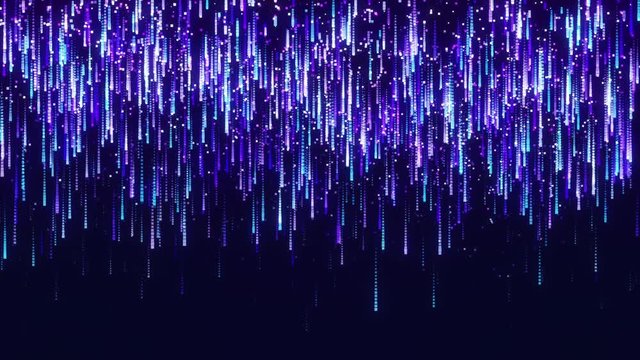 christmas particles indigo rects