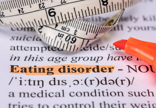 Eating Disorder Definition Concept