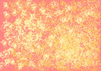 Fototapeta premium Grunge Vector Texture Background With Paint Smudges, Spatters And Stains. Vector Illustration