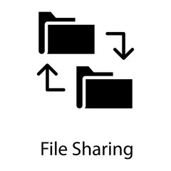  Folder Sharing Vector 