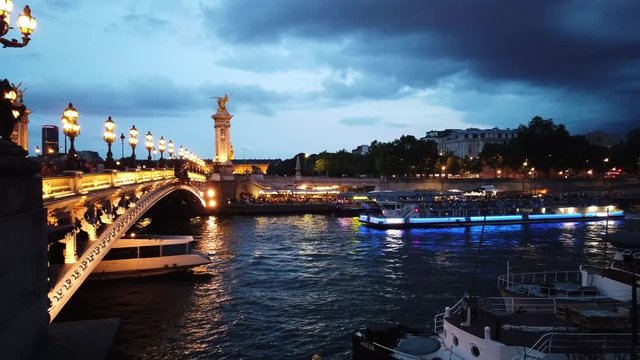 Bridge of Alexandre III, Paris, France