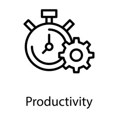  Productivity Line Vector 