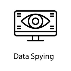  Data Spying Vector  © Vectors Point