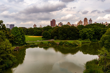 hattan Skyscrapers view from central park