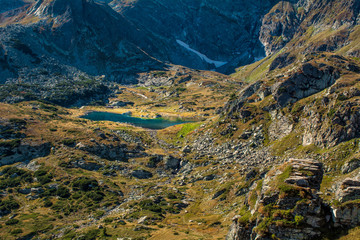 Obraz premium Seven Rila Lakes, Bulgaria
