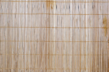 Texture of Bamboo napkin as background
