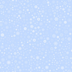 Fototapeta premium vector winter snow light seamless pattern